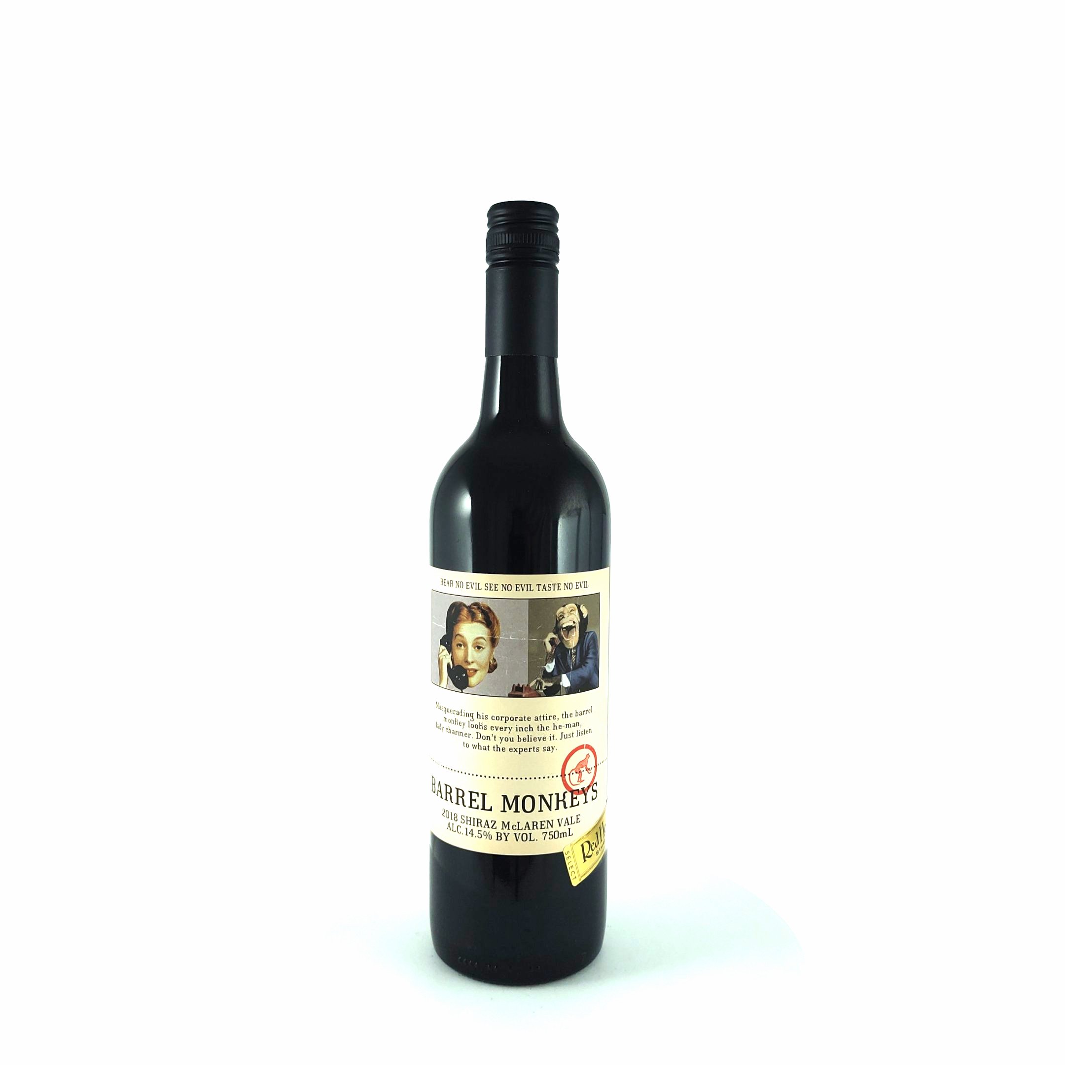 RedHeads Studio – Barrel Monkeys Shiraz 2020